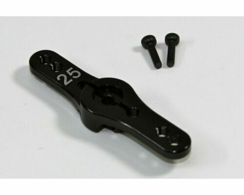 RT Reckward Tuning Alluminio Sterzo Servo Braccio 25T # Nero TU3102-25 Timone