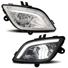 Pair Freightliner Cascadia 2018 Full Cree Performance Led Fog Lights Lamps