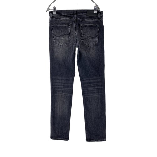 Jack&Jones Glenn Gris Oscuro Elástico Ajustado Vaqueros W33 - Imagen 2 de 12
