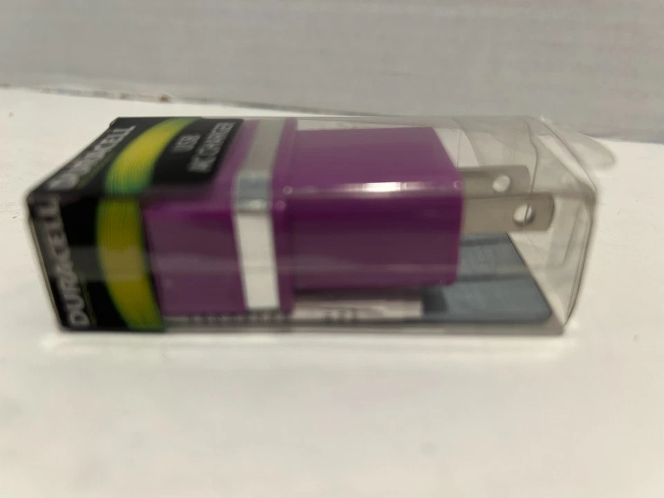 New Duracell DU1698 Mini USB AC Wall Charger PURPLE - Image 2 of 4