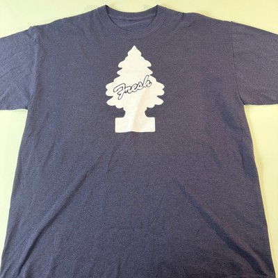 Fresh T-Shirt Men's Size XL Navy Graphic White Air Freshener Streetwear Tee NEW