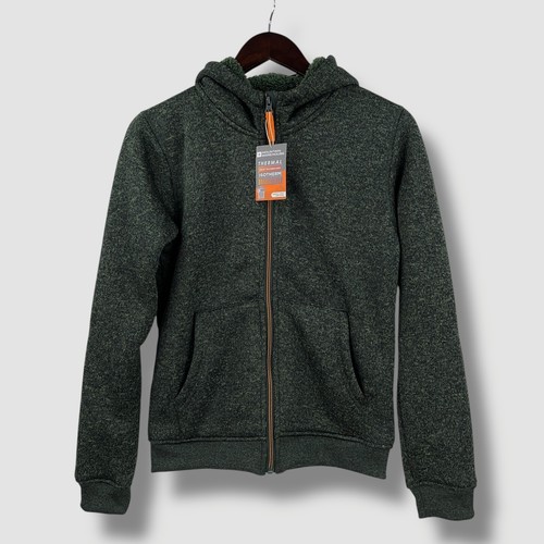 Felpa con cappuccio MOUNTAIN WAREHOUSE bambino verde Nevis foderata in pelliccia TAGLIA 13 anni NUOVA prezzo consigliato £33