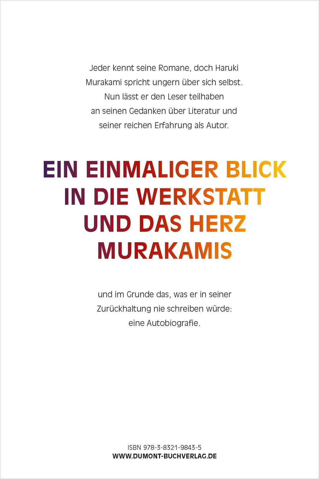 Thumbnail - Von Beruf Schriftsteller | Murakami, Haruki