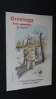 GREETINGS FROM SOMEWHERE IN FRANCE - OLD POSTCARD