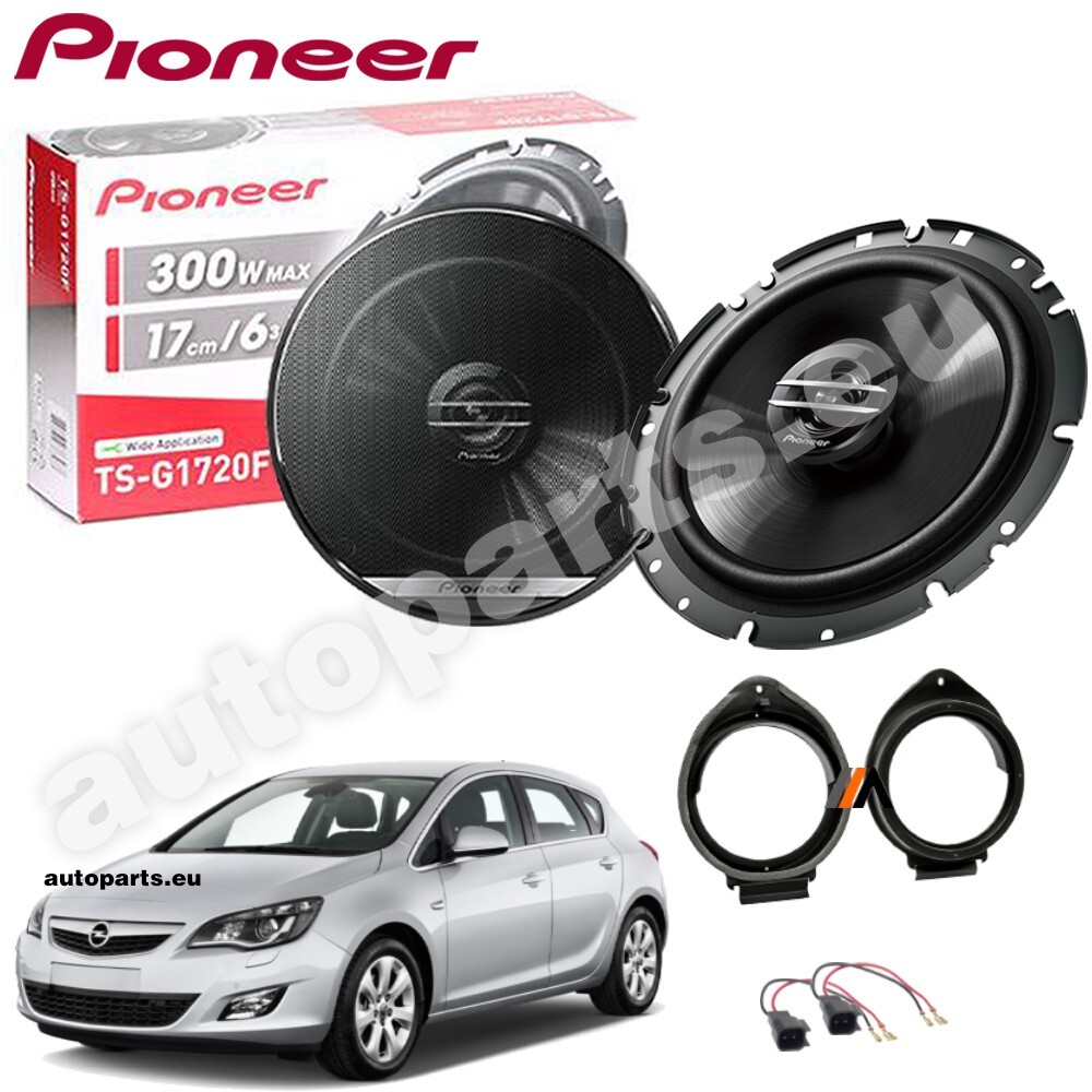 Casse Auto Pioneer Opel Astra J 2013 | Kit Audio Pronto all'Uso