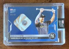 2022 Topps Now MLB All Star Game-used Base Relic Giancarlo Stanton # /49 Yankees