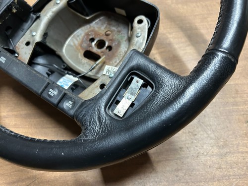 93-95 Jeep Grand Cherokee ZJ OEM - LEATHER Steering Wheel - cruise Excellent - Picture 7 of 20