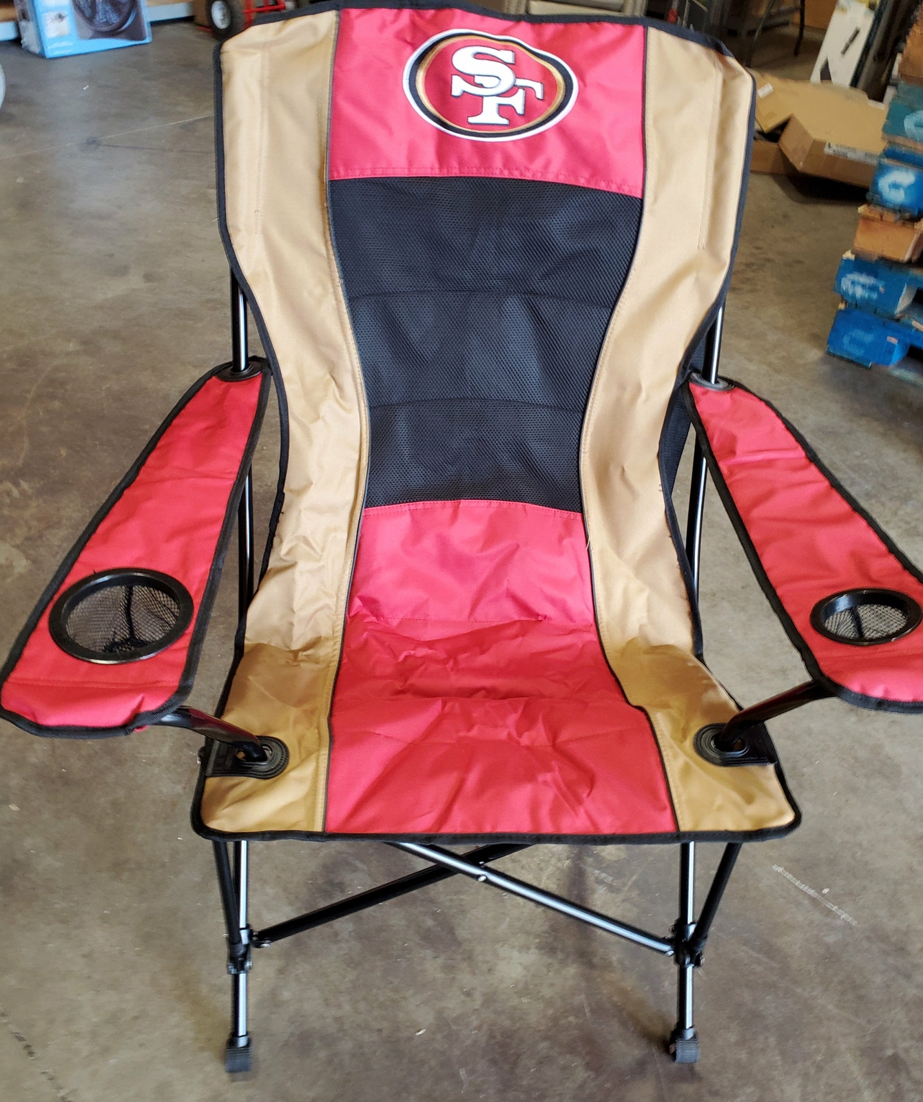 49ers camping chair