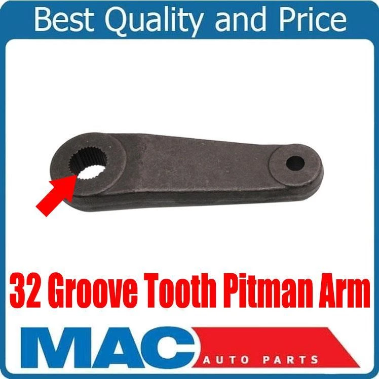 Brazo Pitman 32 dientes ranurados para Ford F250 Super Duty tracción en las 4 ruedas 1999 2000 2004 Foto 2 de 4