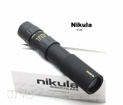NIKULA 10-30x25 monocular zoom telescope monocle HD portable high-... From Japan - Image 2 of 3