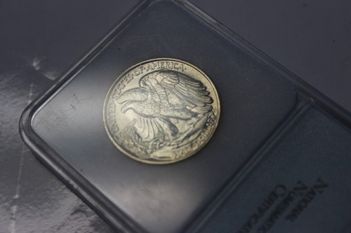 1946-S Walking Liberty 50c Half Dollar NNC MS bewertet SCHÖN! - Bild 7 von 8
