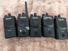 LOT OF 5 - Bearcom BC130 AAH84RCJ8AA2AN Portable Radio Frequency  :  450-470 MHz