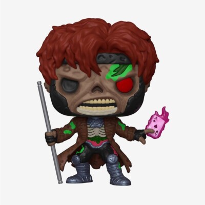 FUNKO POP! Marvel Zombies - Zombie Gambit Bobble-Head Glow+Special Ed. Vinyl 793