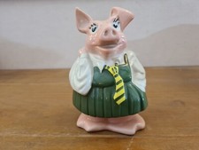 Wade Natwest Annabelle Schoolgirl Pig Piggy Bank with Stopper. No box 