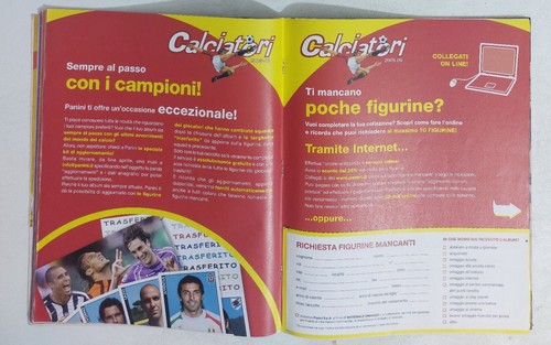 I126792 Album Figurine Panini - CALCIATORI 2005-2006 - VUOTO - Foto 4 di 11
