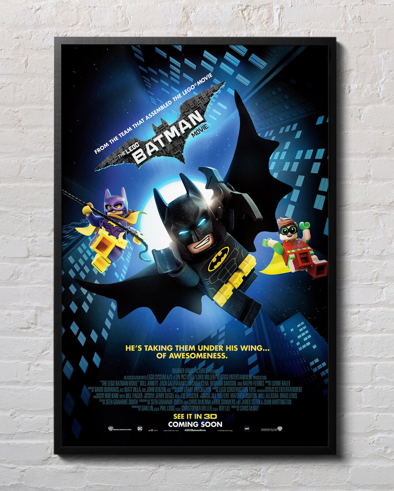 New Poster Revealed for LEGO Batman Movie