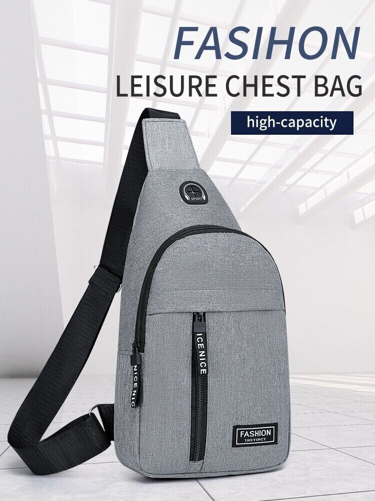 Mochila bandolera cruzada multifunción