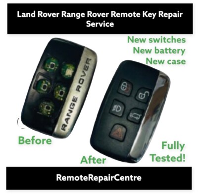 for 2012 2013 2014 2015 2016 Land Rover Freelander 2 Remote Key FobRepair Case