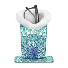 Plush Lined Eyeglasses Holder with Magnetic Base- Premium Emerald Illusions