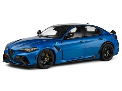 2022 ALFA ROMEO GIULIA GTA ANODIZED BLUE 1/18 DIECAST MODEL BY