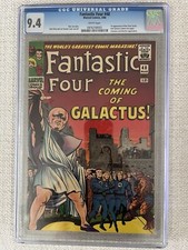 Fantastic Four #48 1966 - CGC 9.4 (NM)- 1st Silver Surfer & Galactus