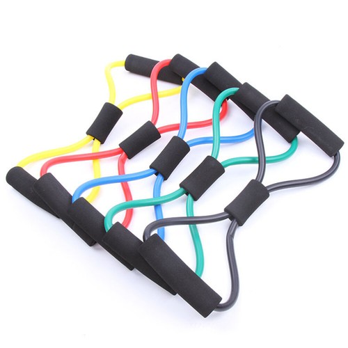 2 PCS Workout Bands Fitness Pull Rope Resistance Expander - Imagen 9 de 12