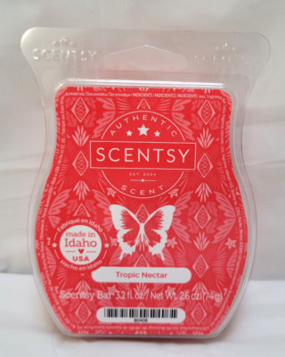 Tropic Nectar  - Scentsy Wax Bars 3.2 oz  - Works with Wax or Tart Warmer #80406