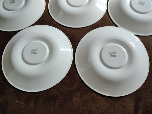 Vintage Corelle Spring Blossom (Crazy Daisy) Geschirr - 5 Untertassen 6" Zoll - Bild 8 von 8