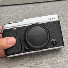 Fujifilm X-E2 Compact System Digital Camera Kit 16MP Tested - Body Only Silver 