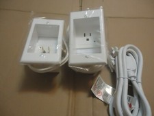 ONE-CK Single Outlet TV Cord Hider for Wall Mounted TVs - Recessed In-Wall ..