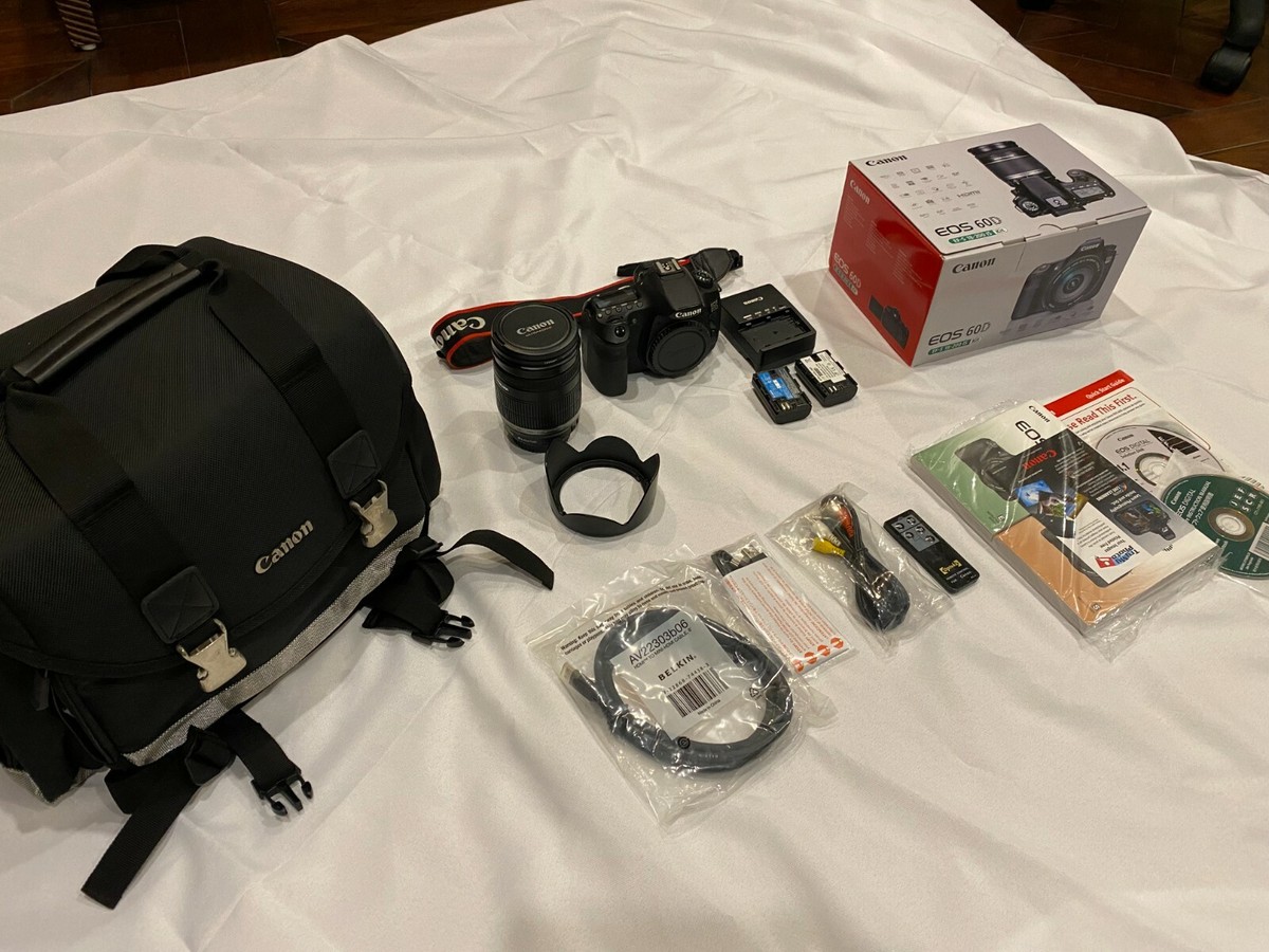 Canon 60D Digital SLR Kit with with EF-S 18-200mm f/3.5-5.6 IS