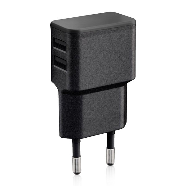 Dual Usb Iphone LadegeräT 12W, 2,4A Universal Netzteil Charger Handy Ladeadapter-image