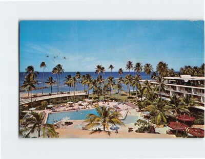 Postcard Dorado Hilton, Dorado, Puerto Rico
