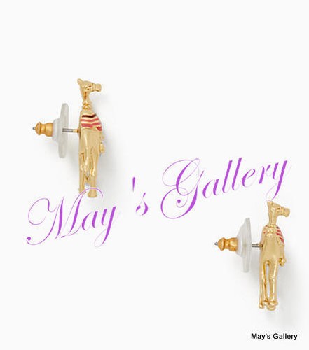 Kate Spade Handbag Earrings Earring post Camel KSNY Gold Tone spice things up - 第 3/3 張圖片