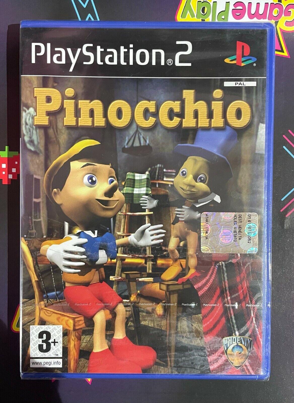 PINOCCHIO ITALIANO PS2 NUOVO SIGILLATO PLAYSTATION 2 