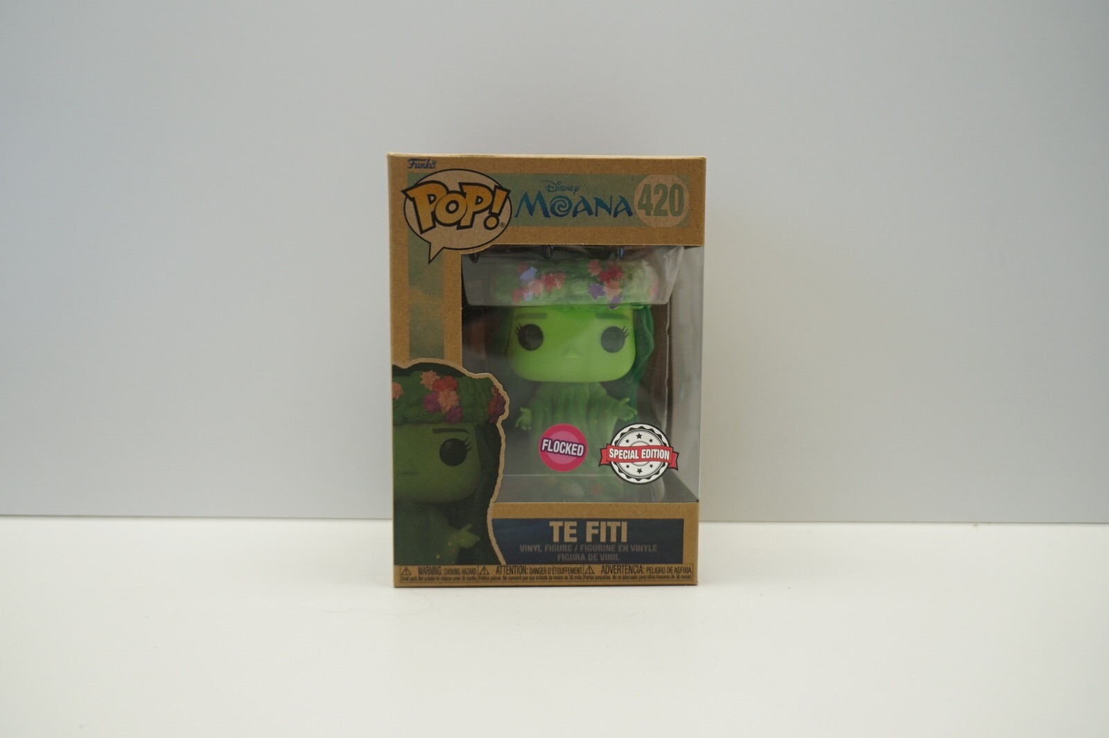 Funko Pop! Disney Moana Te Fiti #420 Edición Especial Flocado