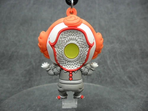 IT Chapter 2 * Pennywise Deadlights * Figural Bag Clip Key Chain Monogram