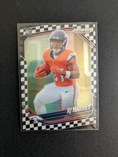 2025 Panini Prizm RJ Harvey Black & White Checker Board Rookie RC #303