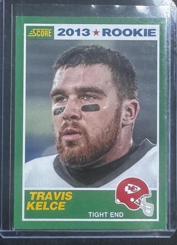 Travis Kelce #431 2013 Panini Score card