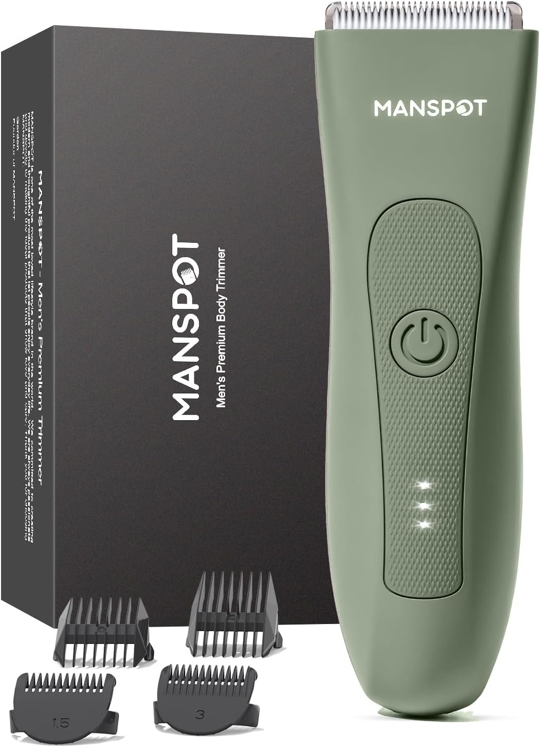 Rasoio Elettrico Corpo Uomo Impermeabile IPX9 - Depilatore Professionale