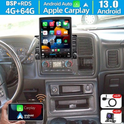 Android 13 CarPlay For Chevrolet Silverado 2003-2006 Car Stereo Radio GPS 4+64GB