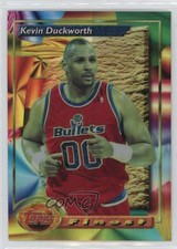 1993-94 Topps Finest Refractor Kevin Duckworth #187 11p9