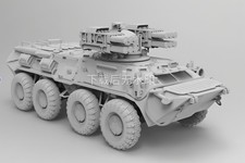 3D Printing 1/72 Russian Btr82A Armored Vehicle Unpainted