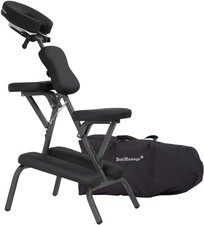 Portable Massage Chair Tattoo Chair Foldable Therapy Chairs W/ Adjustable Face