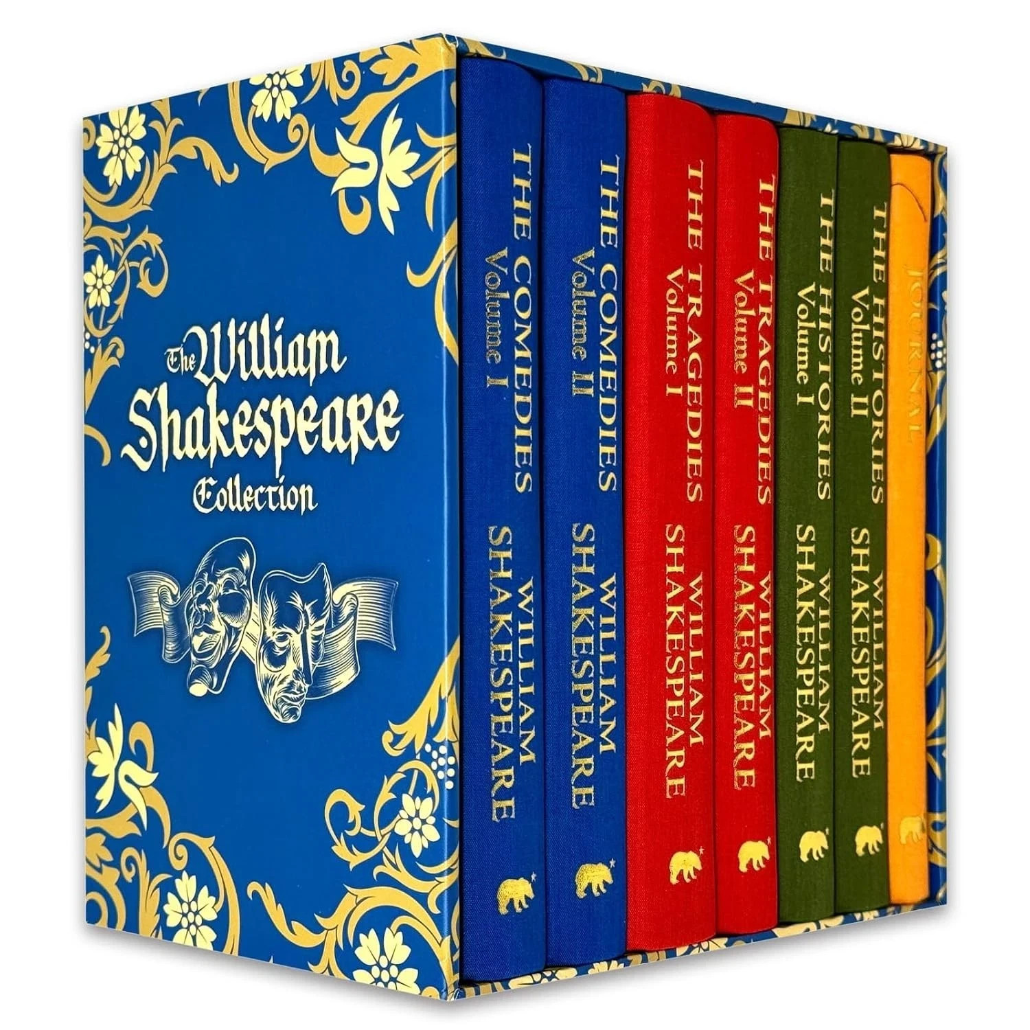 Arcturus The William Shakespeare Collection 6 Book Box Set With Journal - Collector's Classics Hardback - Comedies, Tragedies & Histories - Image 3