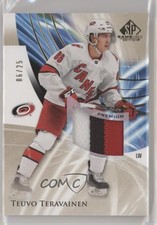 2020-21 Upper Deck SP Game Used Gold Patch 6/25 Teuvo Teravainen #14 Patch 0c3