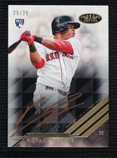 2018 Topps Tier One Break Out Bronze Ink 25/25 Rafael Devers #BA-RDE Auto 1v3
