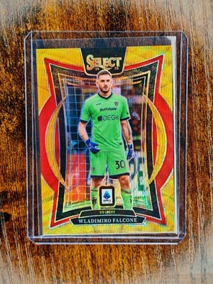 2024-25 Panini Select Serie A Wladimiro Falcone Gold /10 Lecce