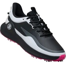 G/FORE Gfore MG4 O2 G/LOCK Mid Sole Golf Shoe GMF000127 Onyx Sz 10.5 No Lid Box