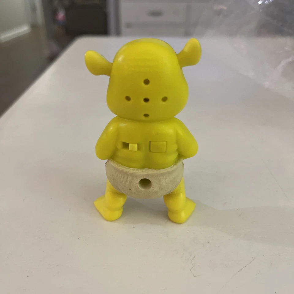 Figura de acción de la película Talking Baby Boy Ogre 2007 3,5" McDonalds #7 Shrek the 3rd E Foto 2 de 2